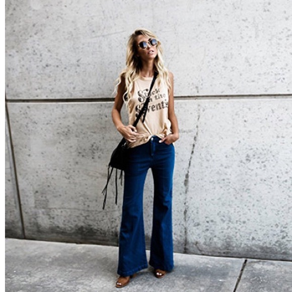 Stuck In The 70s Sleeveless Tee - Picture 3 of 5